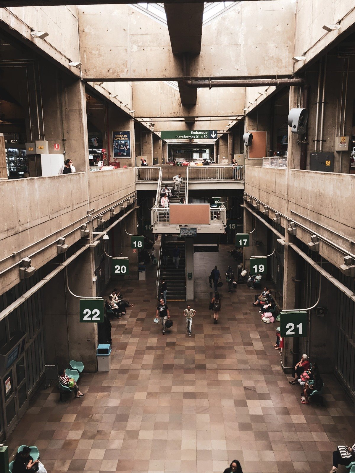 O Terminal Tietê, em São Paulo, já tem boxes neutralizadores instalados