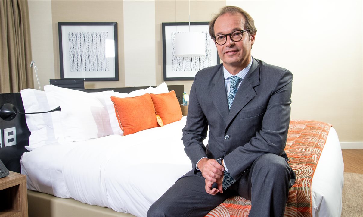 O CEO da Atlantica Hotels e presidente do conselho do Fohb, Eduardo Giestas