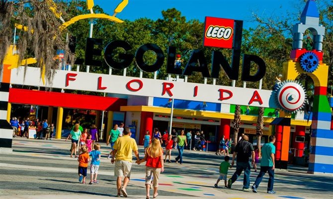 O Legoland Florida Resort foi inaugurado em 2011