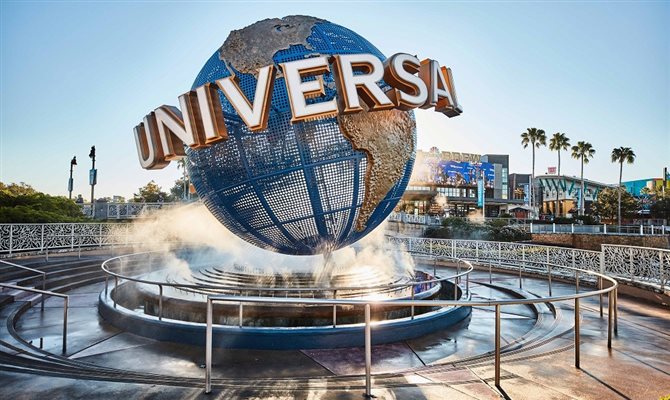 A receita dos parques da Universal foi de US$ 1,56 bilhão, aumento de 152% aos US$ 619 milhões do 1T21