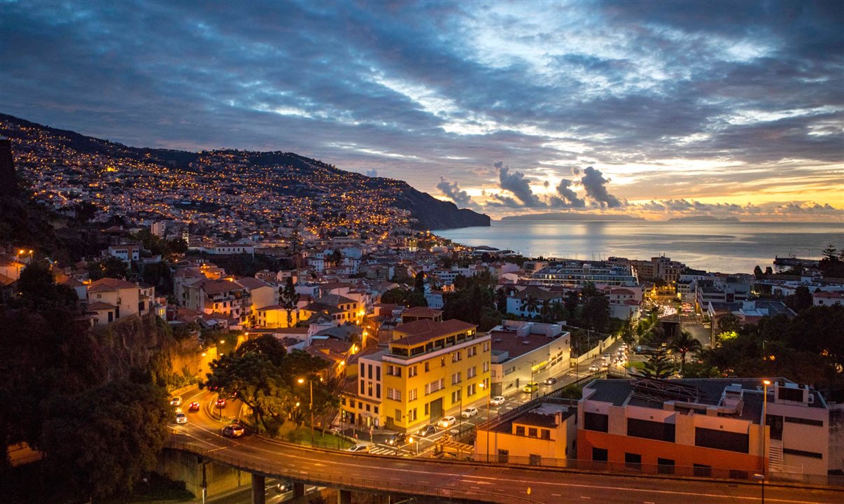 Vista do Funchal, em Madeira