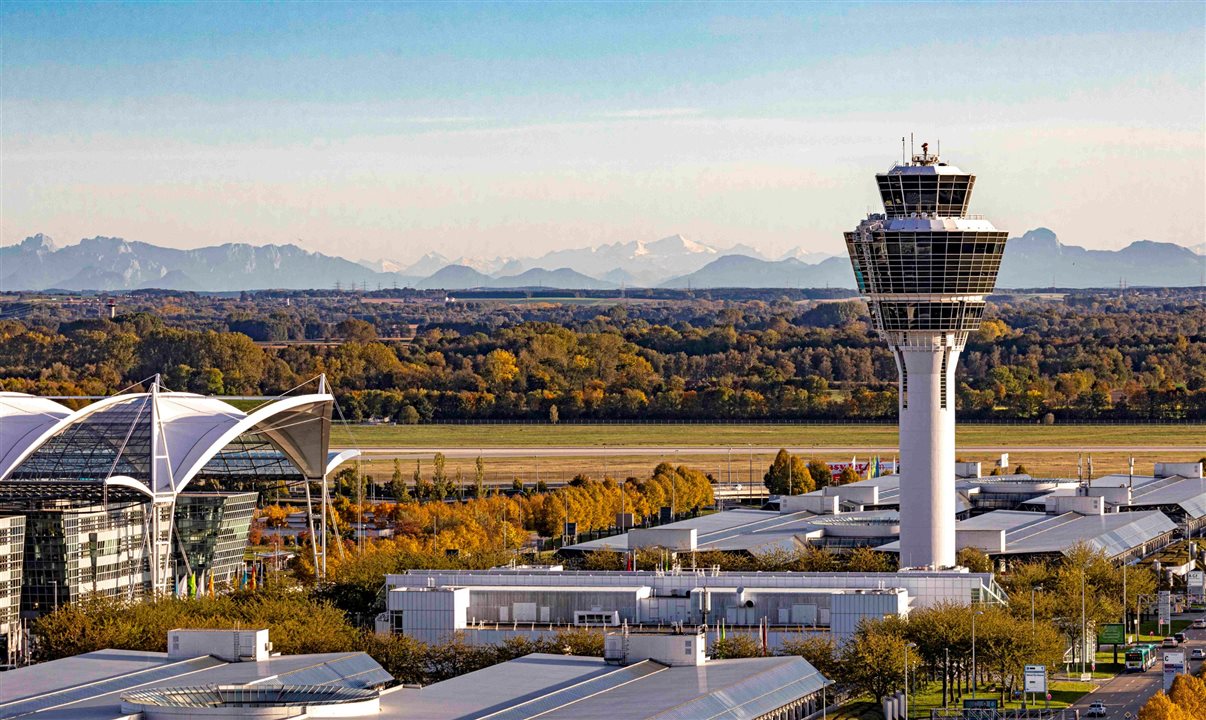 Aeroporto de Munique, na Alemanha
