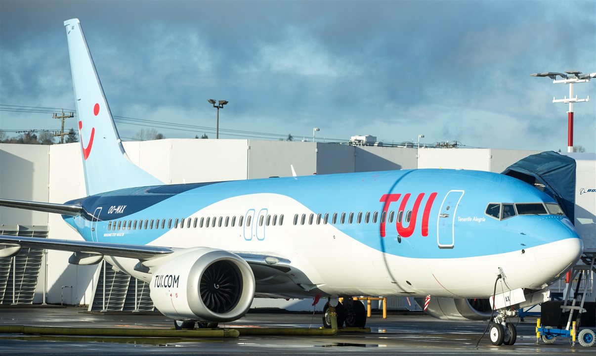 Acordo entre Tui e Boeing fornece compensação que cobre parte significativa do impacto financeiro causado pelo aterramento do 737 Max