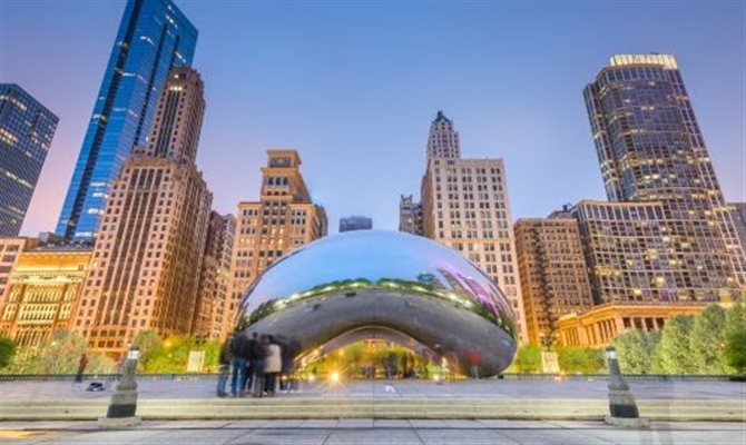 Cloud Gate, em Chicago