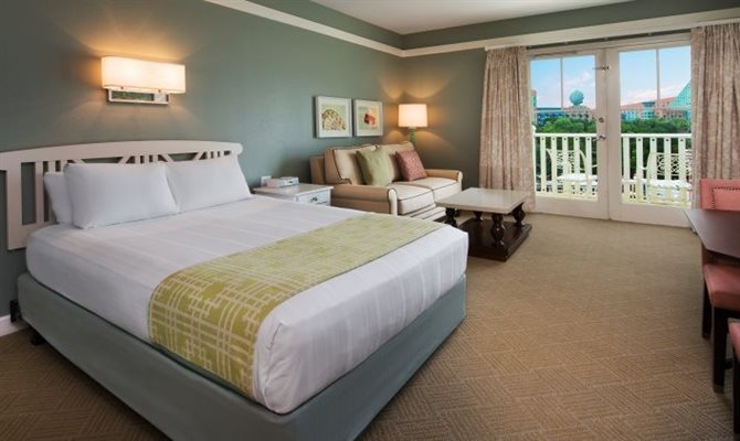 Quarto do Boardwalk Villas