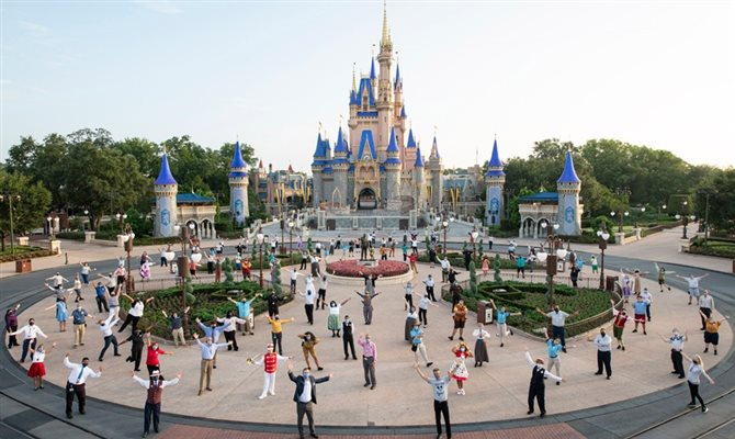 Veja fotos da reabertura de Disney World, em Orlando | Turismo e Covid-19