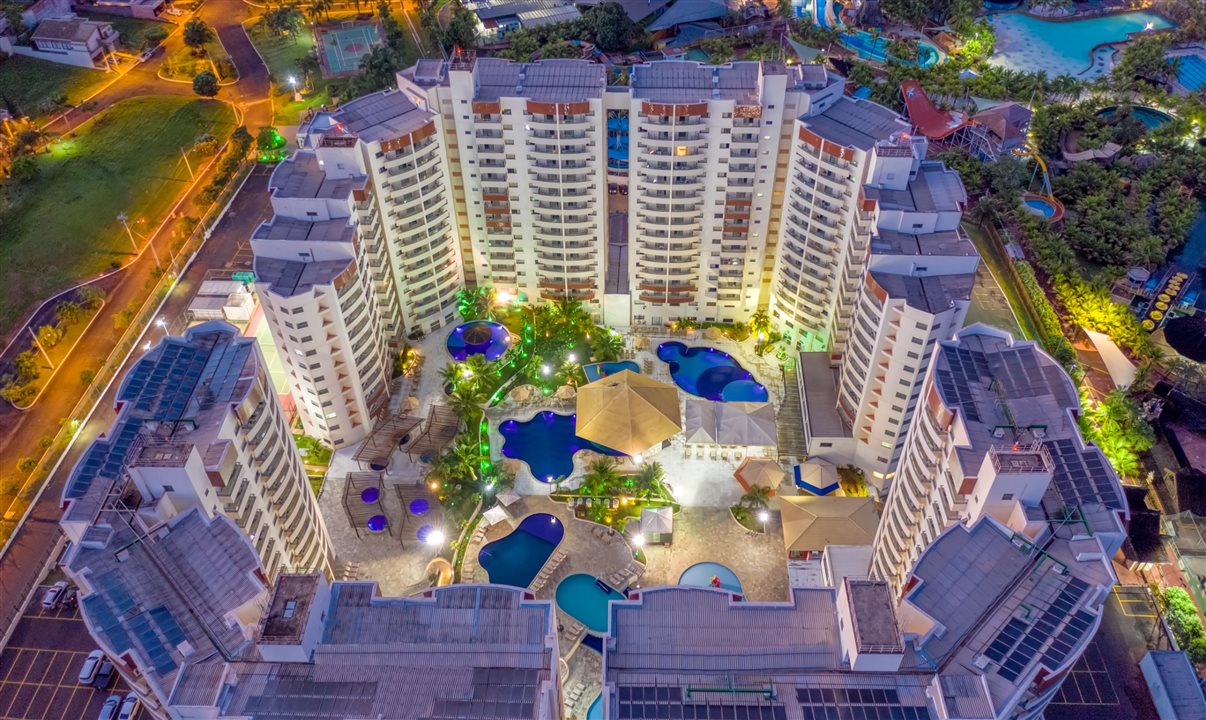 Complexo hoteleiro fica na cidade de Olímpia e reúne 960 apartamentos