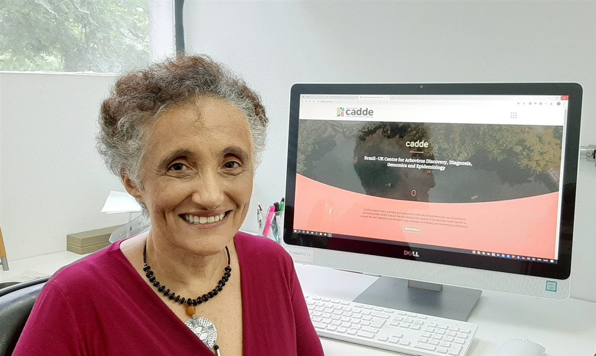 A Professora Ester Cerdeira Sabino, diretora do Instituto de Medicina Tropical da Faculdade de Medicina da USP