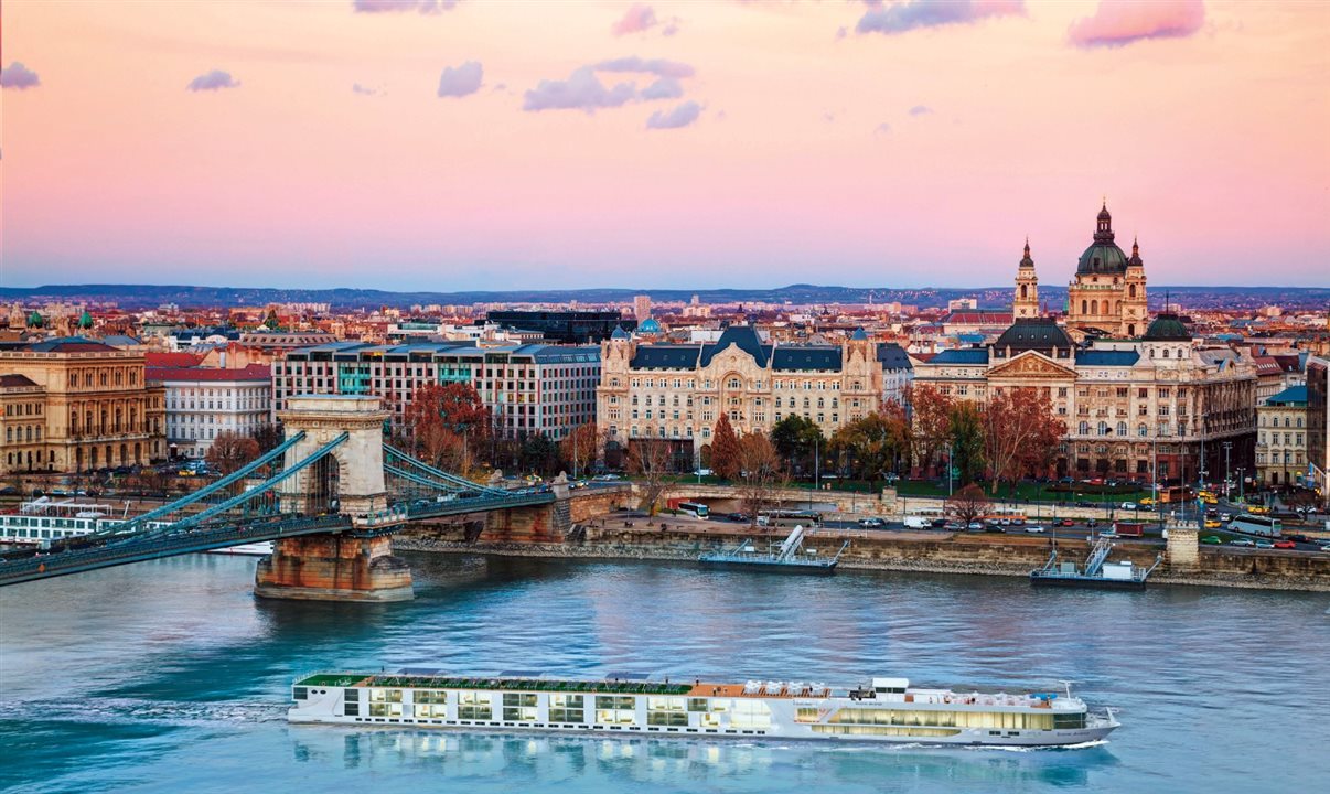 O cruzeiro vai percorrer o rio Danúbio entre Viena e Budapeste 