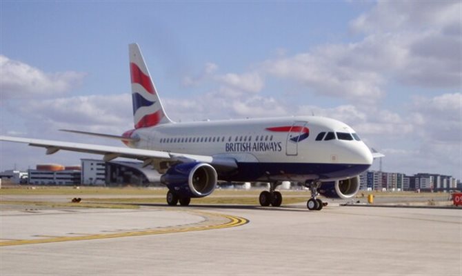 A318, que liga Londres a Nova York, é totalmente configurado em classe executiva