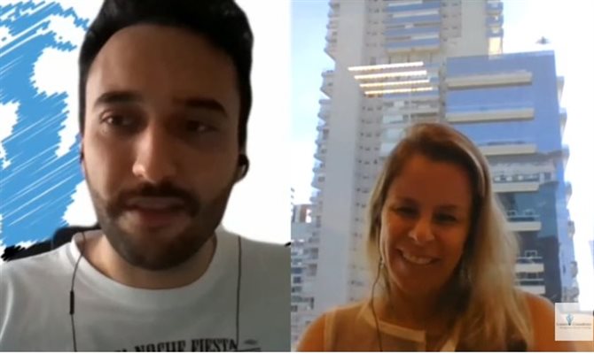 Fernão Loureiro e Cynthia Caggiano conversam sobre se reinventar em meio à pandemia
