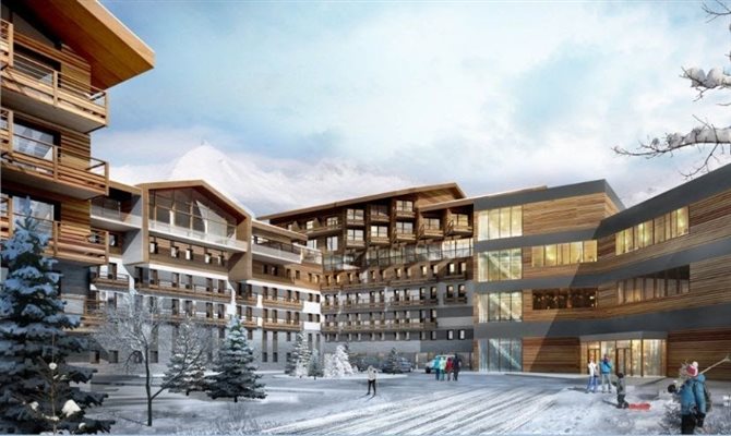 Inaugurado em dezembro, o Club Med La Rosière é um dos destaques da campanha de vendas para a temporada de neve 2022