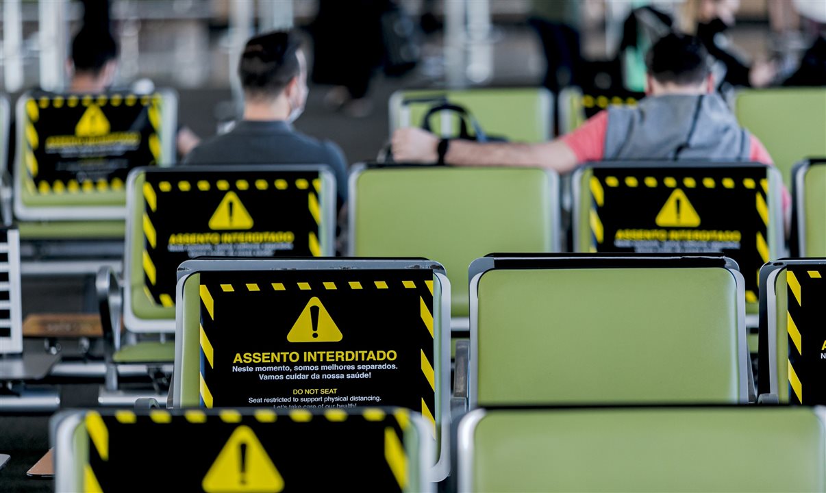 Apenas 46 cidades brasileiras tiveram pelo menos um voo regular de passageiros por mês em 2020