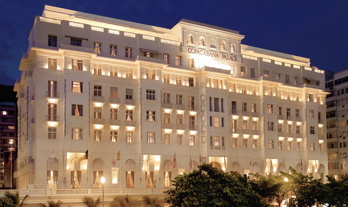 O Belmond Copacabana Palace aparece na lista da World Travel Awards como o melhor hotel brasileiro do ano