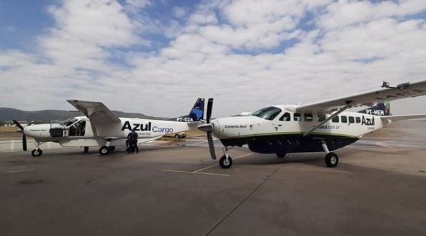 Os voos da companhia serão realizados inicialmente com aeronaves da Azul Conecta modelo Cessna Gran Caravan
