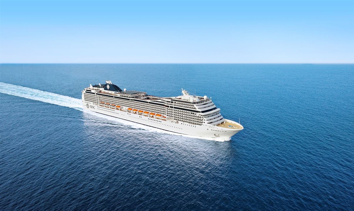 O MSC World Cruise 2026 será a bordo do MSC Magnifica