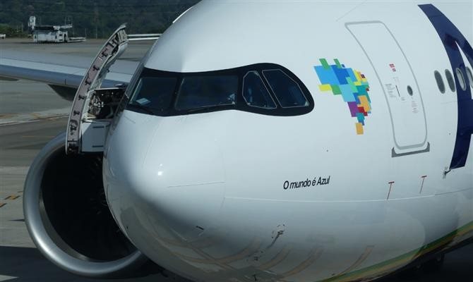 O Airbus A330neo vai decolar de Recife rumo a Mumbai para buscar a carga estimada em 15 toneladas