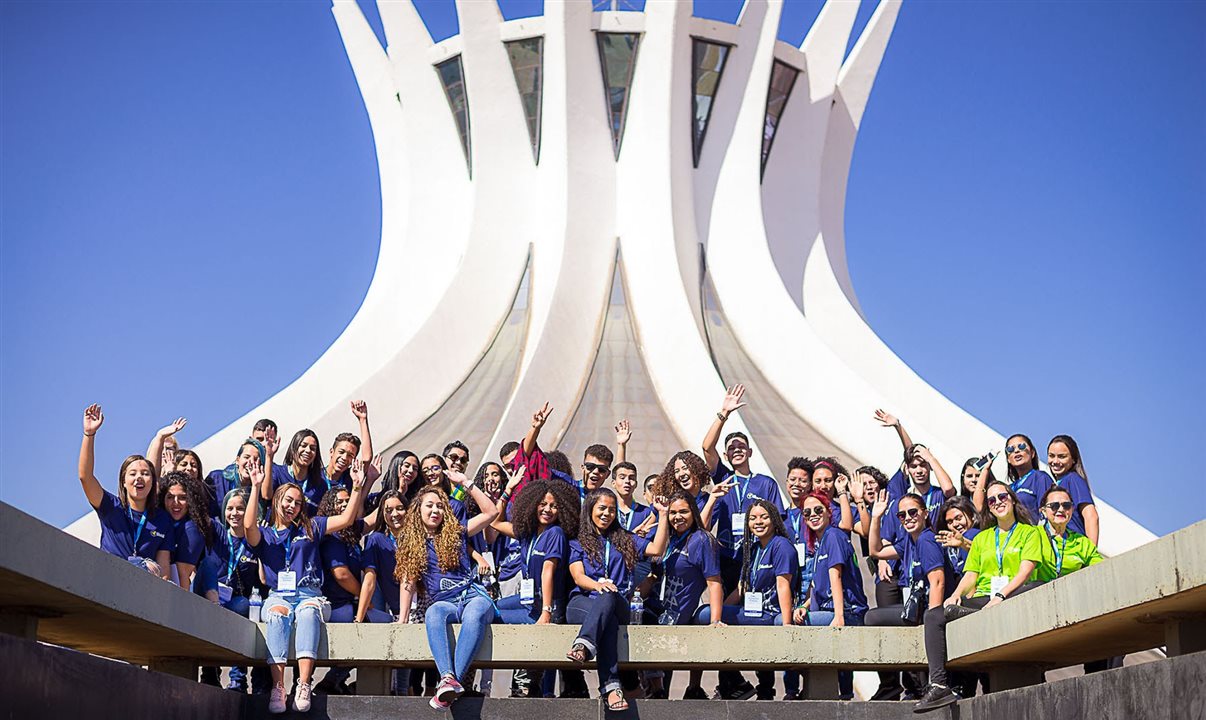 O objetivo é despertar o interesse dos jovens de todo o país para que conheçam Brasília