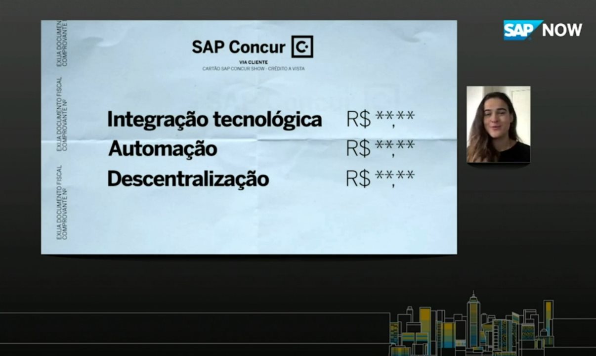 Fernanda Vicente, especialista de Soluções da SAP Concur