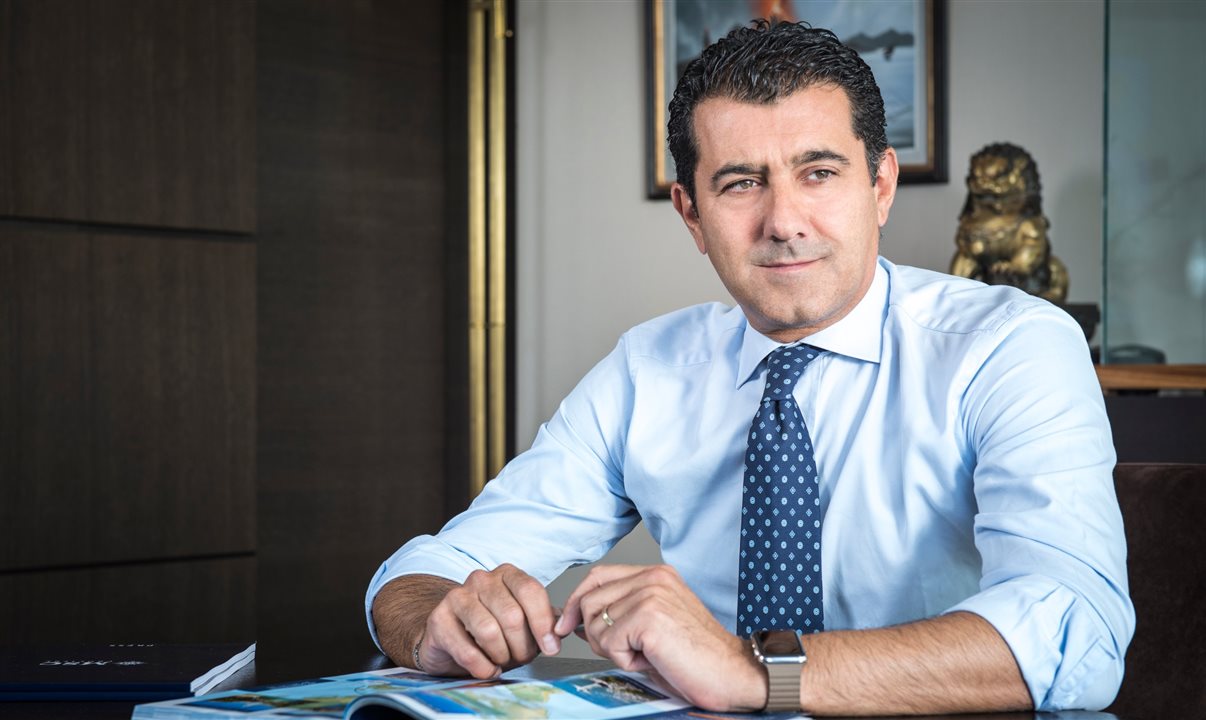 O CEO da MSC Cruzeiros, Gianni Onorato