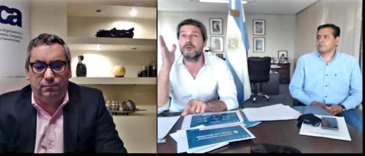Inprotur e Aoca apresentaram dados do Anuário 2019 do Observatório Econômico de Turismo de Reuniões da República Argentina em reunião virtual