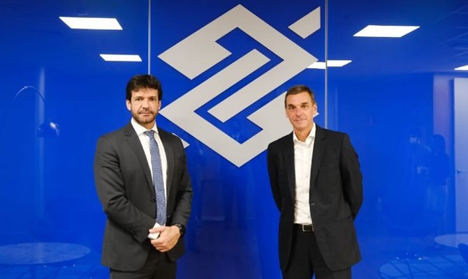 Ministro Marcelo Álvaro Antônio se reuniu com o presidente do Banco do Brasil, André Brandão