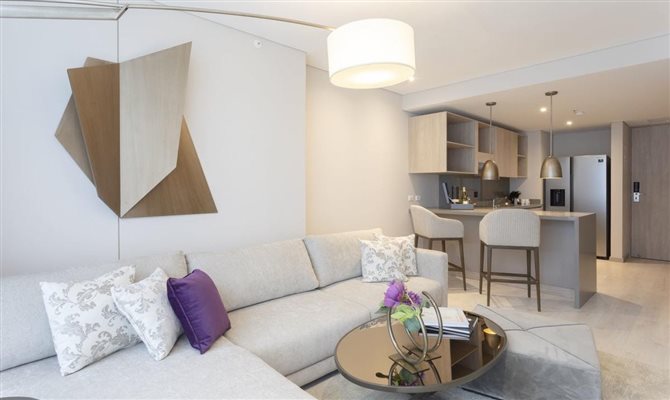 O York Luxury Suites fica num bairro nobre de Medelim e conta com 111 apartamentos