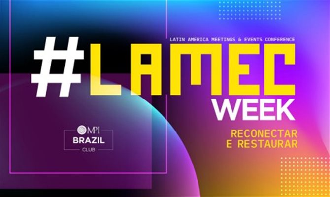 Para participar, basta baixar o aplicativo Lamec Week 2020, se cadastrar e montar sua própria programação