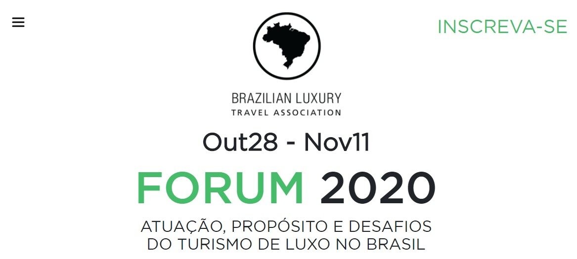 Durante cinco dias, o evento debaterá a atuação, o propósito e os desafios do Turismo de luxo no Brasil