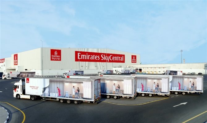 Emirates SkyCargo criará hub em Dubai dedicado para a distribuição da vacina contra a covid-19