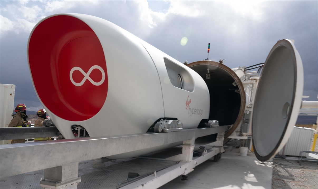 O XP-2 apresenta os sistemas de segurança que serão encontrados em um hyperloop comercial