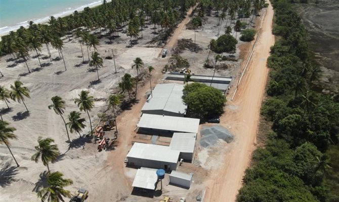 Vila Galé Alagoas está em construção na Praia do Carro Quebrado, no município de Barra de Santo Antônio 