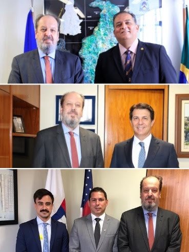 O presidente da Abear se reuniu com o senador Eduardo Gomes (MDB-TO) e os deputados federais Arthur Maia (DEM-BA) e Marcelo Ramos (PL-AM)