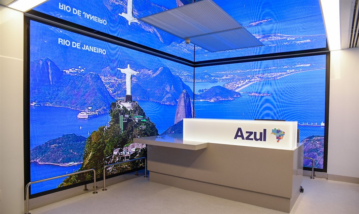 A partir do Santos Dumont, Azul voa, com os dois novos serviços, para 17 destinos diretos com uma média de 55 voos diários