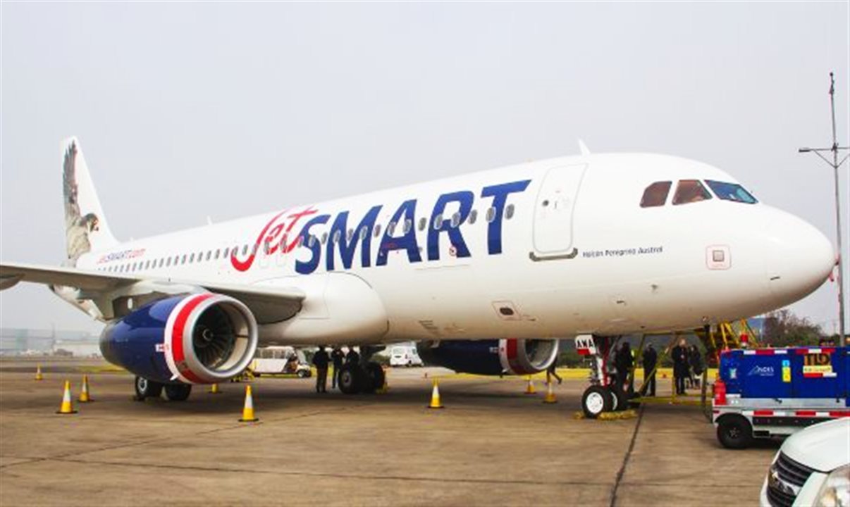 Novas rotas da JetSmart esperam transportar mais de 92 mil pessoas em seu primeiro ano de operação