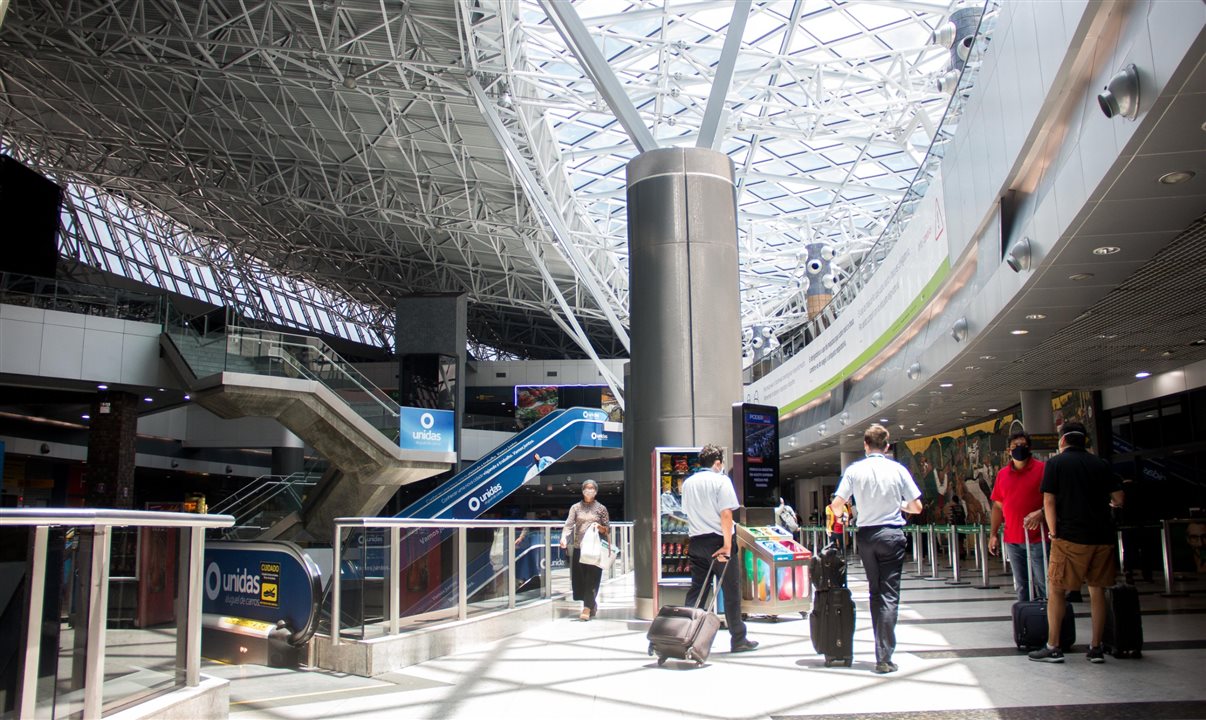 O terminal do Recife foi o mais bem avaliado do País, superando a marca de 90% de pontualidade dos voos