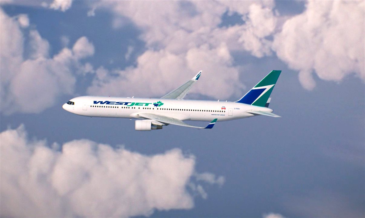 Quatro 767 foram comprados da canadense Westjet