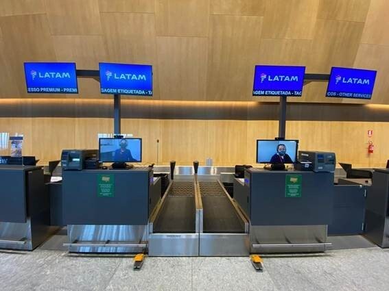 Check-in remoto da Latam Brasil já está implementado em sete aeroportos