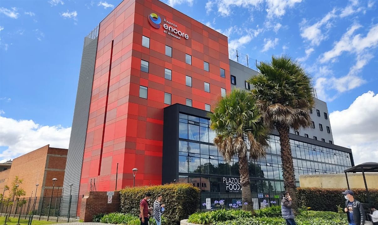 O novo hotel está situado na Zona Franca de Bogotá