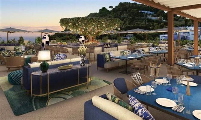 O Hotel La Palma terá restaurante e bar na cobertura