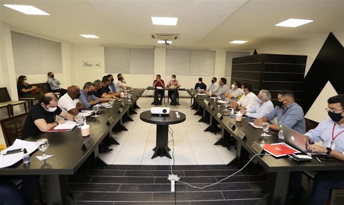 Reunião da pasta aconteceu ontem (21), no Centro de Turismo do SESC Cabo Branco