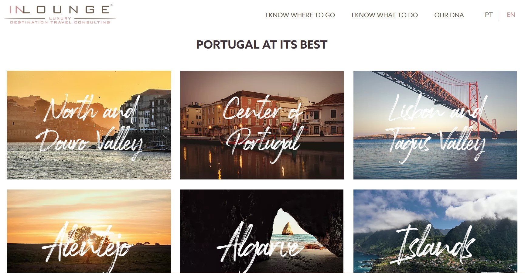 InLounge - Luxury Destination Travel Consulting promove Portugal de luxo aos viajantes