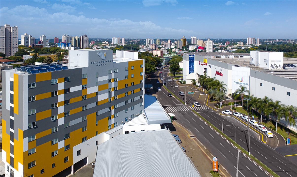 O Viale Iguassu conta com 130 apartamentos distribuídos pelos sete andares da unidade