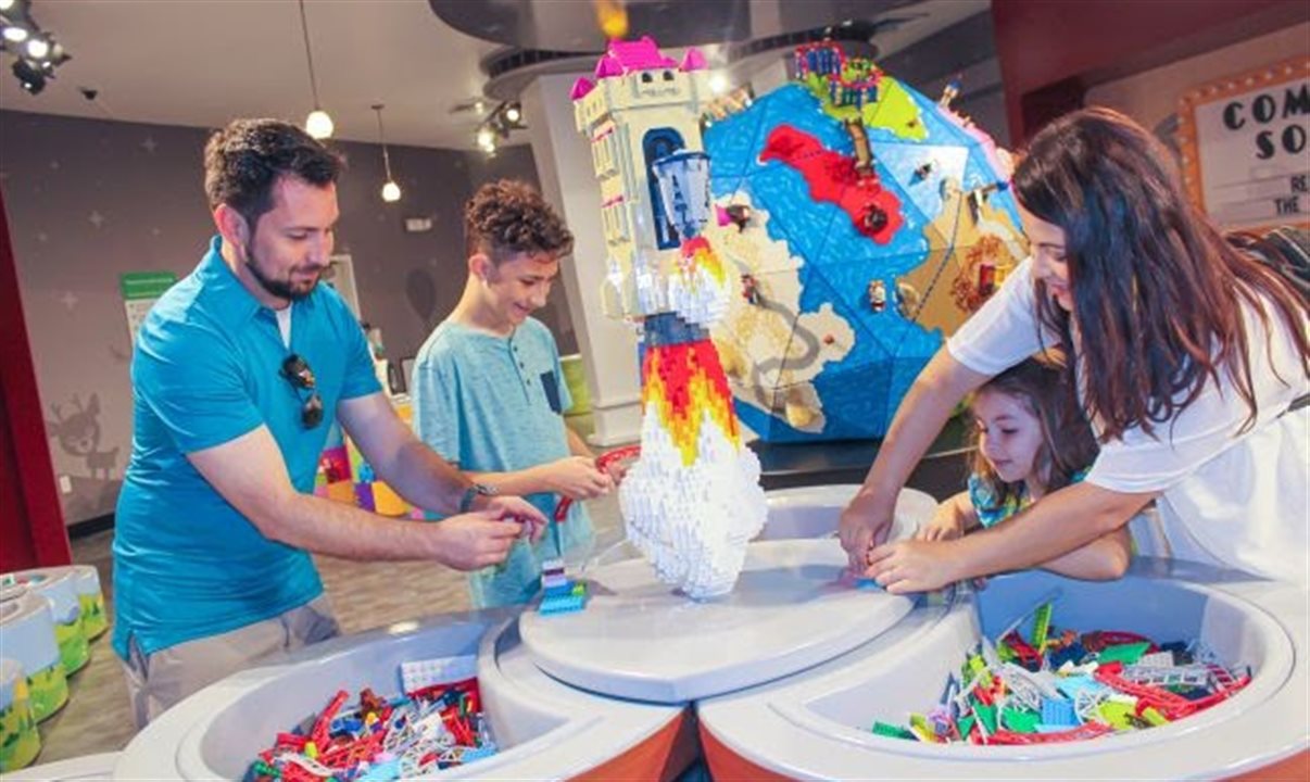 O Planet Legoland, no Legoland Florida, foi inaugurado em abril