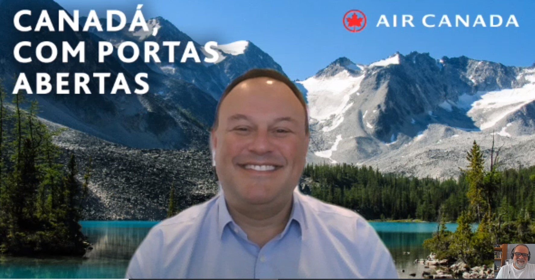O vice-presidente internacional de Vendas da Air Canada, o brasileiro Virgílio Russi