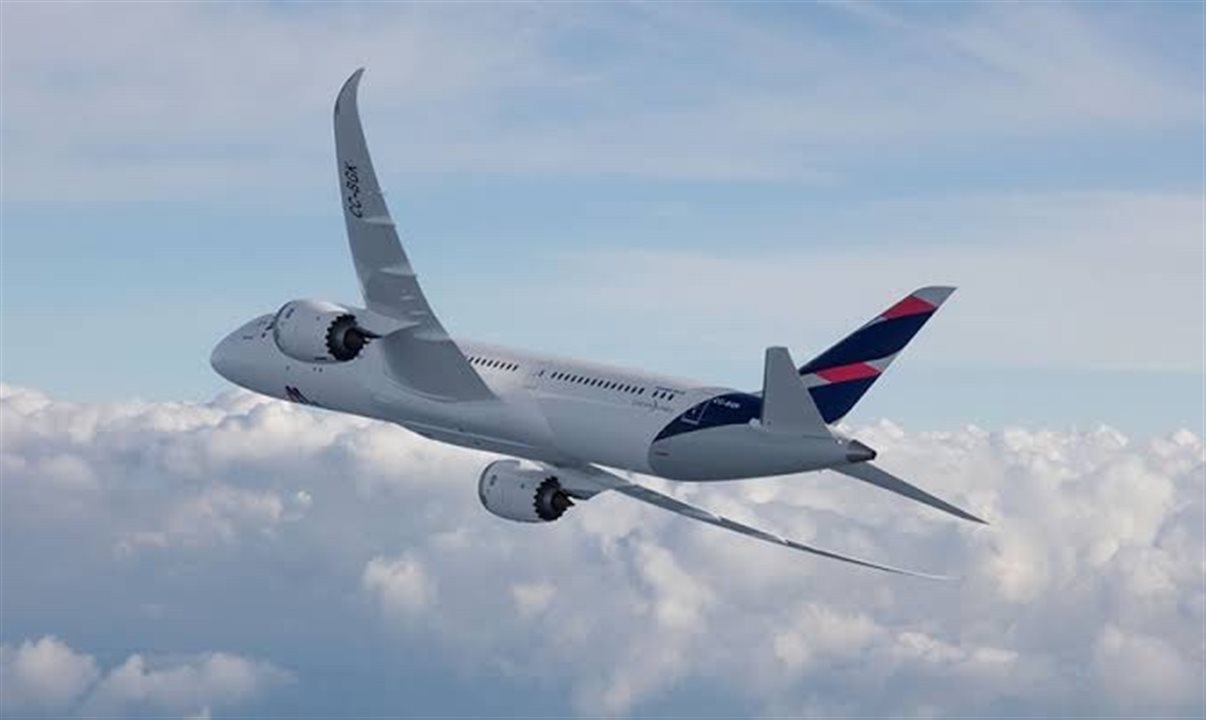 A Latam será a primeira aérea nacional a operar com o Boeing 787 Dreamliner