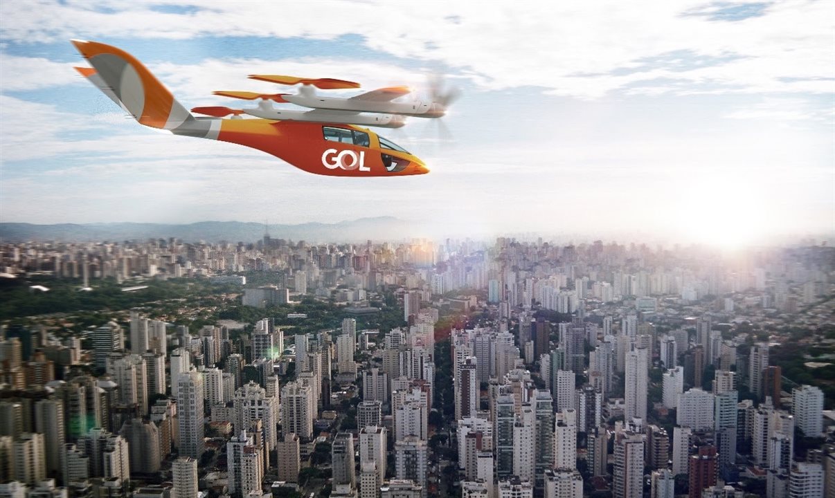 A companhia espera iniciar operações com uma malha aérea brasileira usando aviões eVTOL em meados de 2025