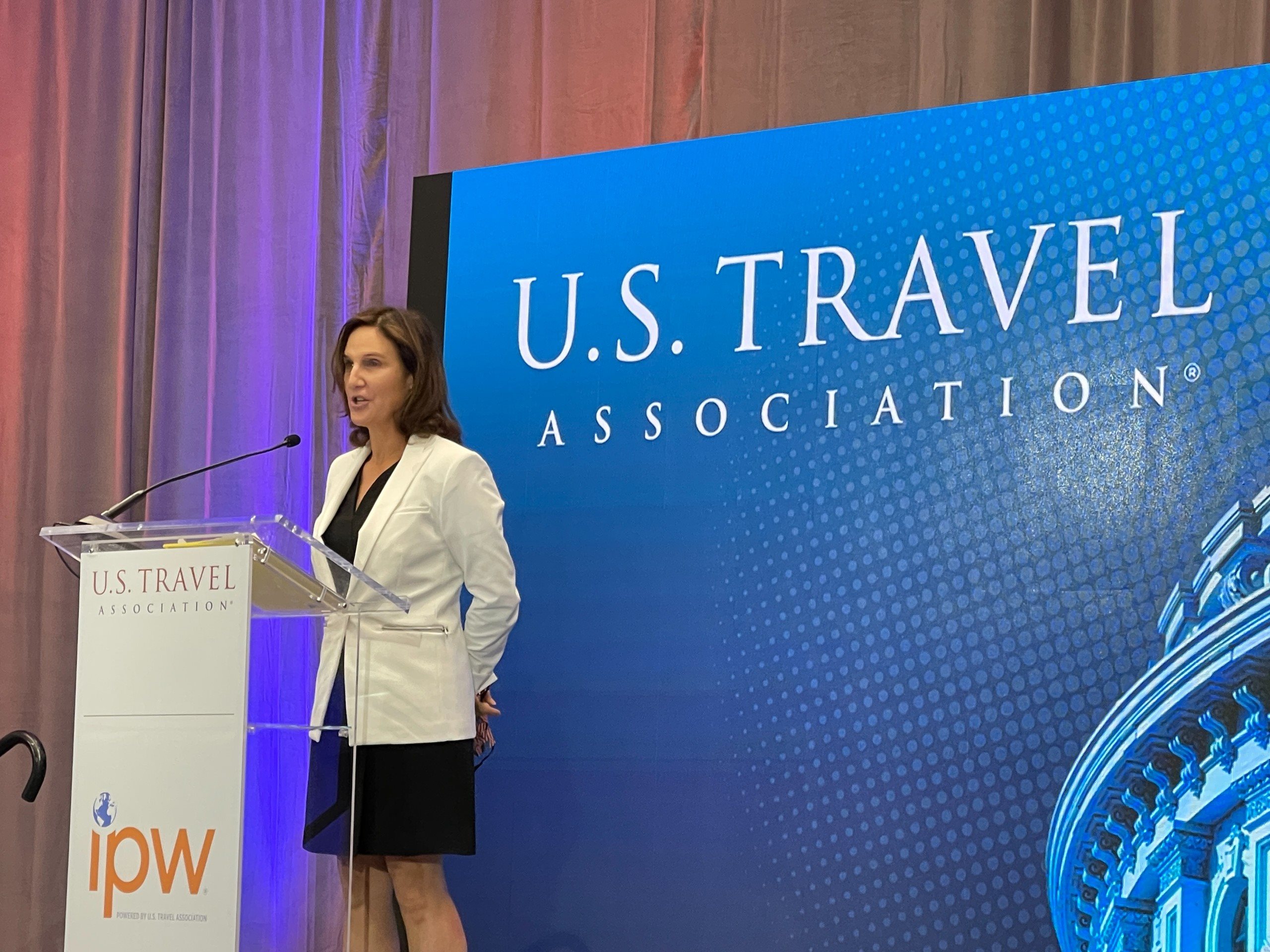 Secretária de Viagens e Turismo dos EUA, Sarah Morgenthau