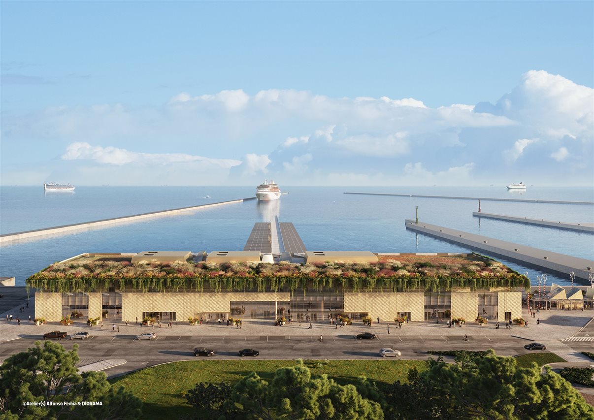 A Royal Caribbean ganhou concurso para construir e operar um terminal de cruzeiros no Porto Corsini