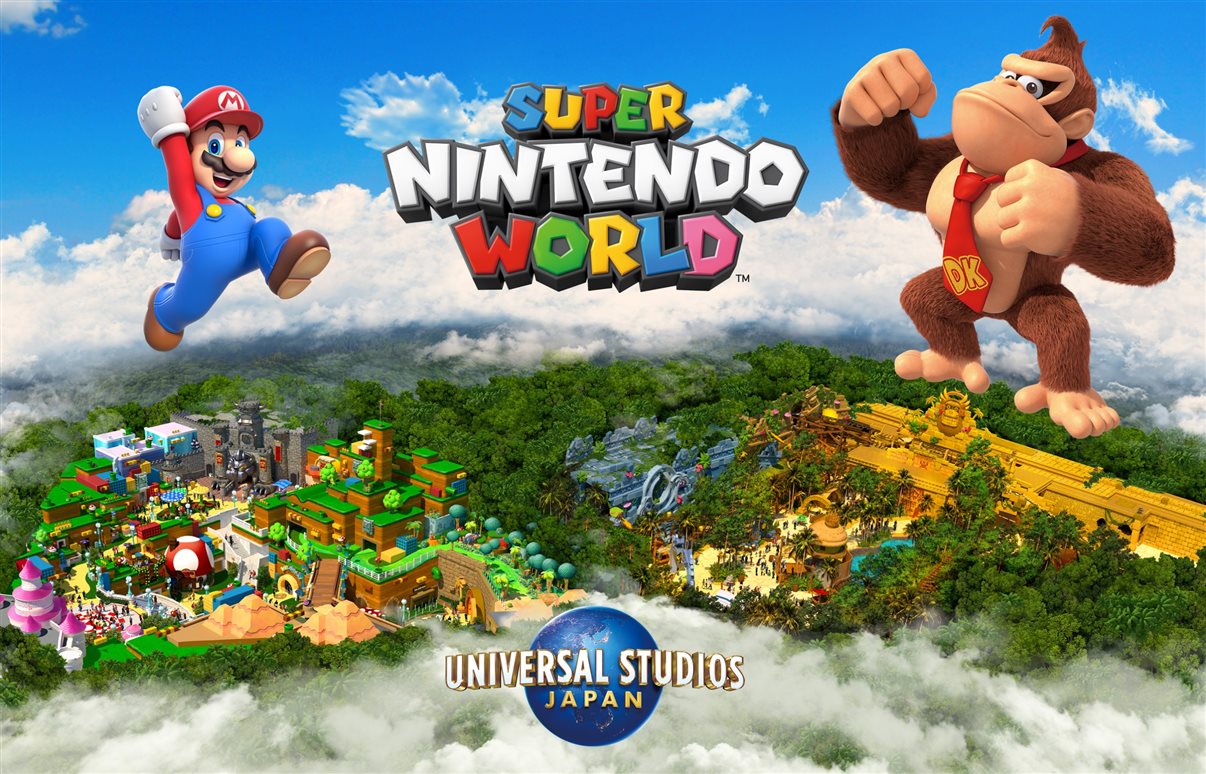 O Super Nintendo World aumentará de tamanho em aproximadamente 70%
